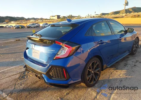 2019 Honda Civic Sport from USA, damaged, VIN SHHFK7H45KU407318